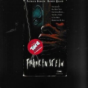 Frankenstein 1993 VHS Used‎ Horror Patrick Bergin & Randy Quaid
